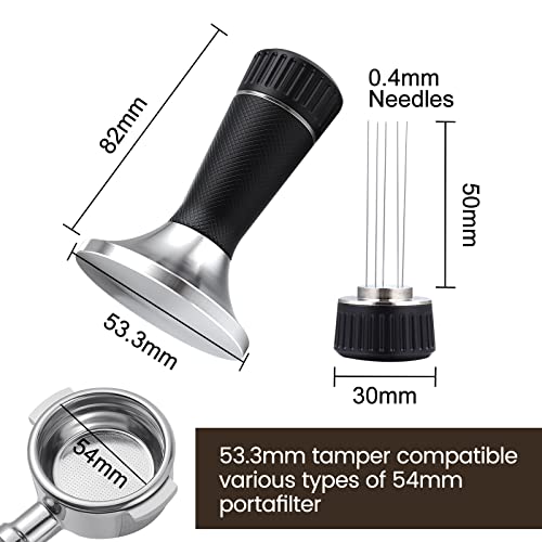 2-in-1 Coffee Tamper for Perfect Brews