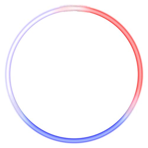 Tri-Color Glow Stick Necklaces for 4th of July