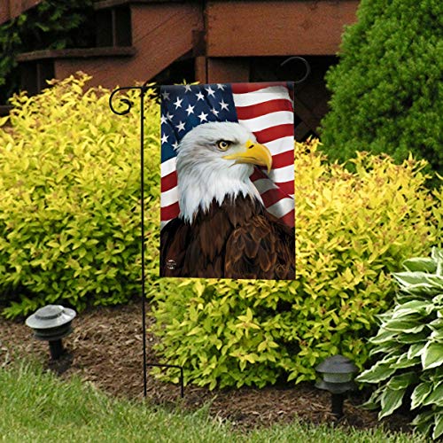 Patriotic Garden Flag - American Eagle