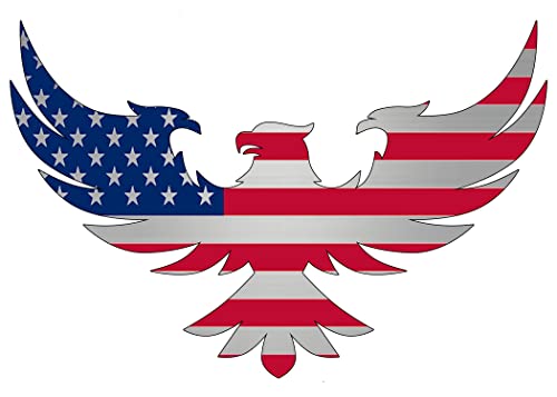American Eagle Patriotic Car Sticker