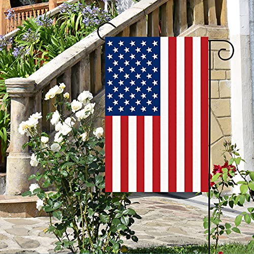 Patriotic Garden Flags, Double-Sided, Vibrant Colors