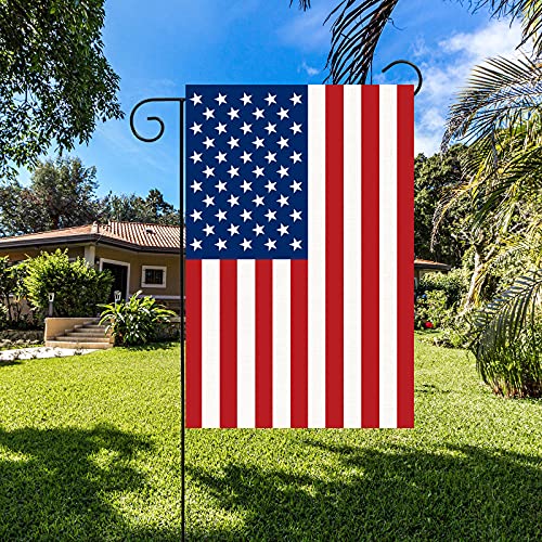 Patriotic Garden Flags, Double-Sided, Vibrant Colors