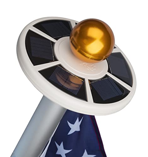 Solar Flag Pole Light: Brightest and Most Powerful