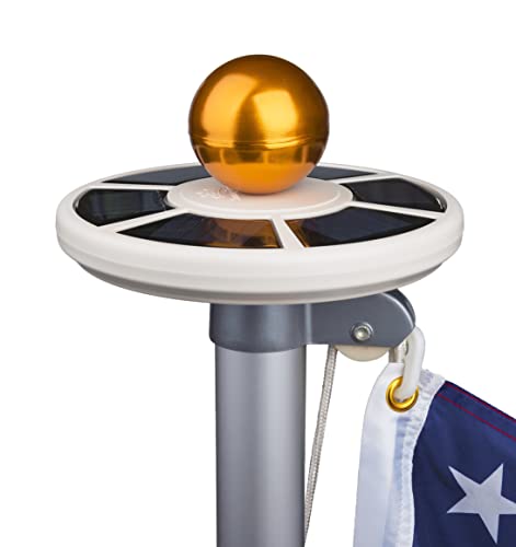 Solar Flag Pole Light: Brightest and Most Powerful