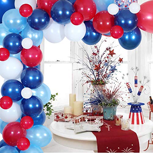 139-Piece 4th of July Balloon Garland Kit