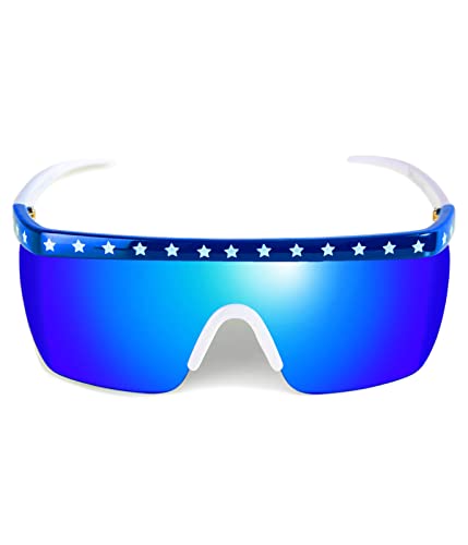 USA Patriotic Sunglasses for Men - Tipsy Elves