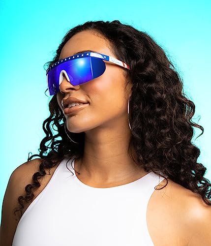 USA Patriotic Sunglasses for Men - Tipsy Elves