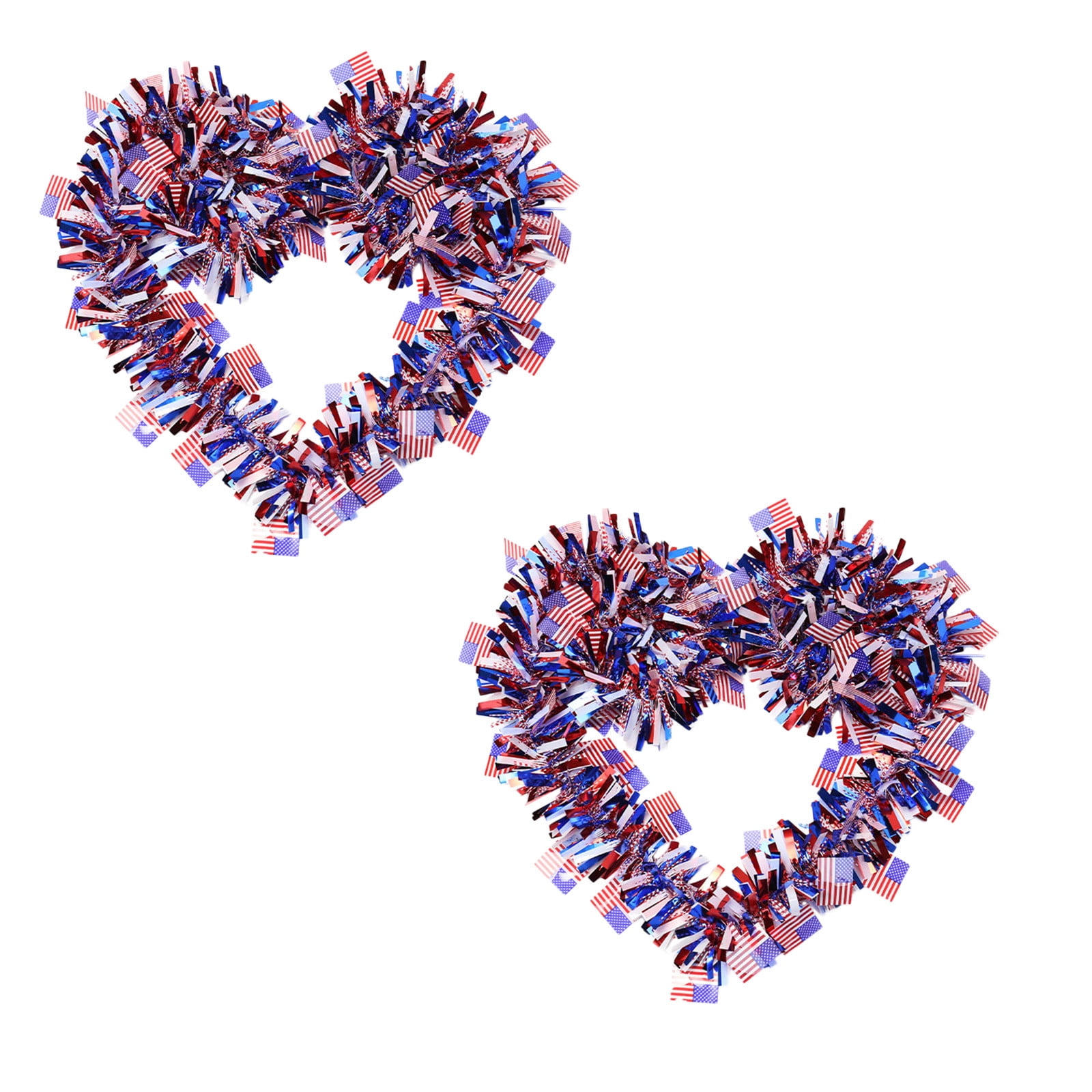 Multicolor Patriotic Wreath Set for HomeDecoration