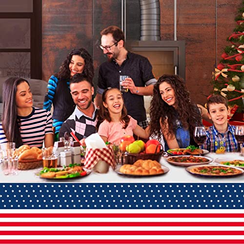 Patriotic Tableware Set for July 4th Party