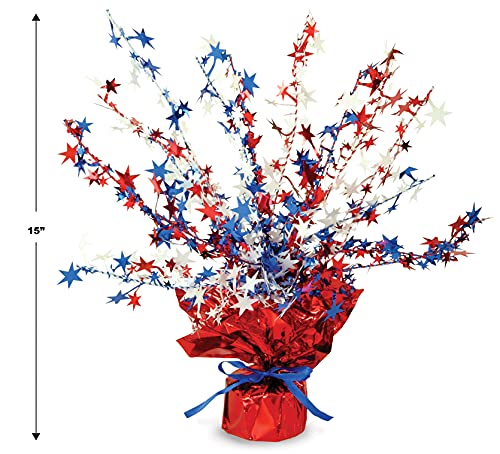 USA Patriotic Star Centerpiece - 4th of July Decor