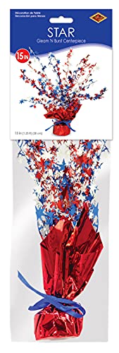 USA Patriotic Star Centerpiece - 4th of July Decor