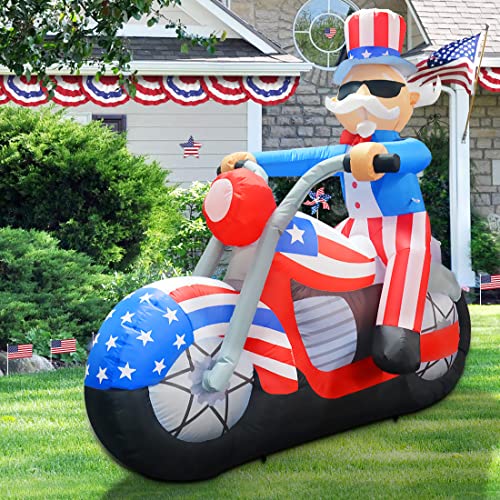 6FT LED Uncle Sam Inflatable Decoration
