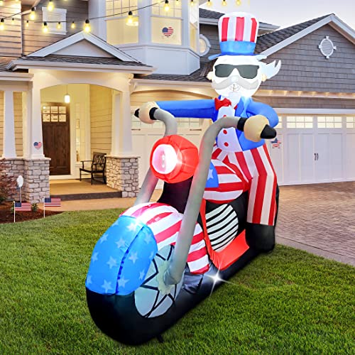6FT LED Uncle Sam Inflatable Decoration