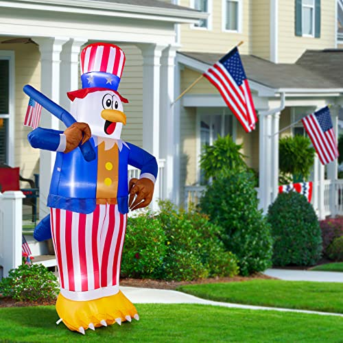 6FT Tall American Bald Eagle Inflatable Decoration