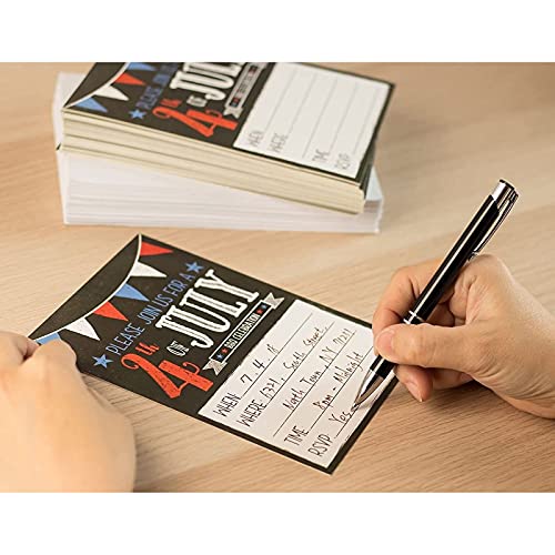 Patriotic Party Invites for 4th of July