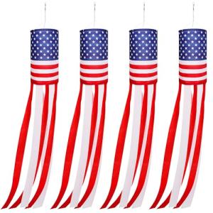 American Flag Windsocks for 4th of July
