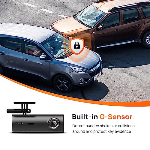 70mai M300 Dash Cam - 1296P QHD, WiFi, Night Vision