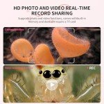 Kids Portable Mini Digital Microscope - Pink