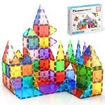 100-Piece Magnetic Building Tiles Set for Kids