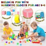 42PCS Magnetic Building Blocks for Kids Ages 3-6