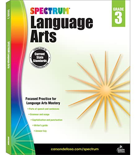 Grade 3 Language Arts Workbook - 176 Pages