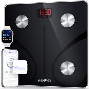 RENPHO Bluetooth Smart Body Fat Scale 400 lbs
