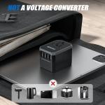 EPICKA Universal Travel Adapter with USB Type-C