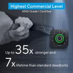 U-Bolt Pro Smart Lock: Keyless Fingerprint & Bluetooth