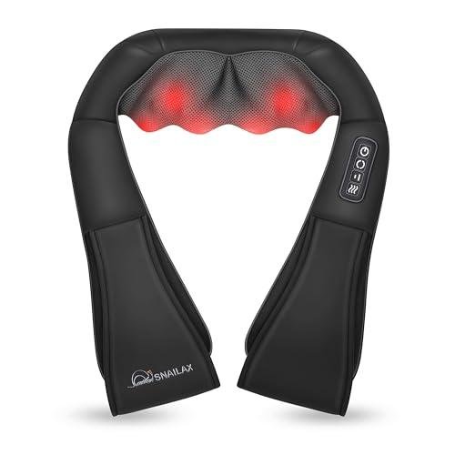 Snailax Shiatsu Neck and Shoulder Heat Massager