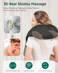 Snailax Shiatsu Neck and Shoulder Heat Massager