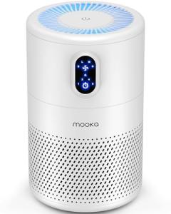 Mooka Large Room Air Purifier with H13 HEPA Filter