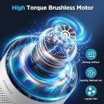 Mooka Large Room Air Purifier with H13 HEPA Filter