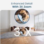 Litokam 2K Indoor Security Camera with Night Vision