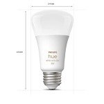 Philips Hue A19 Smart LED Bulb 3-Pack