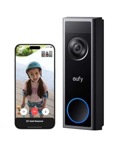 eufy C31 Video Doorbell - 2K FHD, Battery/Hardwire