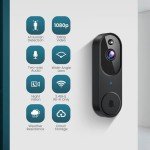 Orbitell Wi-Fi Video Doorbell with Two-Way Audio