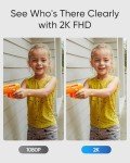 eufy C31 Video Doorbell - 2K FHD, Battery/Hardwire