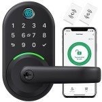 Smart Keyless Door Lock with Fingerprint & App