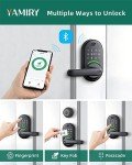 Smart Keyless Door Lock with Fingerprint & App