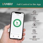 Smart Keyless Door Lock with Fingerprint & App