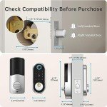 Smart Fingerprint Deadbolt Lock with App Control