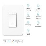 Kasa Smart Dimmer Switch - Wi-Fi Compatible, Alexa & Google Home