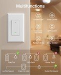 GHome Smart Wi-Fi Light Switch - 4 Pack