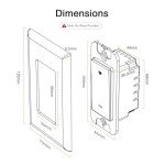 GHome Smart Wi-Fi Light Switch - 4 Pack