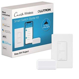 Lutron Caseta Smart Lighting Kit with Hub