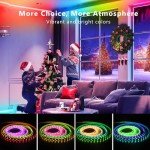 DAYBETTER App-Controlled RGB LED Strip Lights 16.4 ft