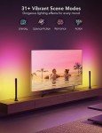Govee 15-Inch WiFi RGBIC Light Bars for TVs
