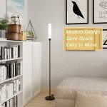 Nukanu Adjustable Remote Control Floor Lamp (Black)
