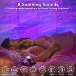 Galaxy Star Projector with Bluetooth Speaker and Timer