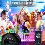 Galaxy Star Projector with Bluetooth Speaker and Timer
